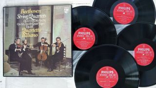 Quartetto Italiano Beethoven String Quartets Op.  127 Philips Sfx 9606 - 9 Japan 4lp