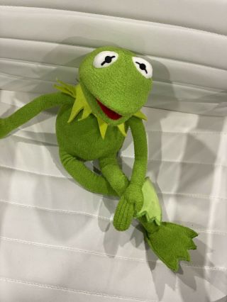 Disney Store Authentic 18 " Kermit The Frog Muppets Stuffed Plush