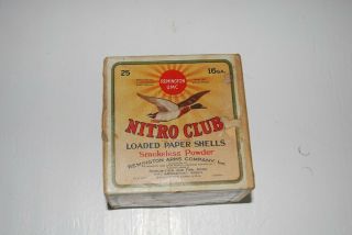 Remington/umc 16 Gauge Nitro Club 2 P/c Box