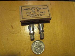 2 Miners Shanklin Strikers For Carbide Lamps - New/old Stock