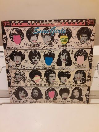 The Rolling Stones Some Girls Vinyl Lp 1978