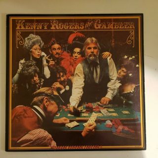 Kenny Rogers " The Gambler " 1978 Ua - La934 - H 12 " Lp Vinyl Record Country Album