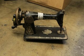 Vintage Singer Sewing Machine For Display And Decoration Purposes