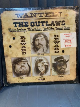 Wanted The Outlaws Waylon Jennings,  Willie Nelson Vinyl Record Album