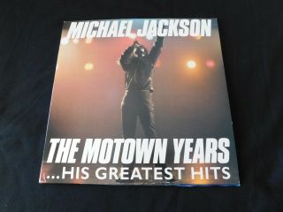 Michael Jackson " The Motown Years " Nm 3lp 1988 Silver Eagle Records Se - 10723