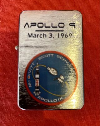 Apollo 9 March 3,  1969 Lighter Collectible Nasa Space Program