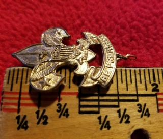 Boy Scout BSA Vintage First Class Rank Large Hat Badge Pin,  Safety Pin Clasp 3