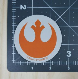 Star Wars Rebel Alliance The Resistance Logo in RED