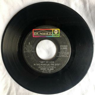 Bobby Bland 45 Aint No Love In The Heart Of The City Abc Funk Soul Blues Sample
