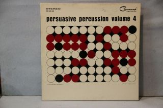 Enoch Light - Persuasive Percussion Vol.  4 - 1961 Lp - Command Rs 830 Sd - Vg
