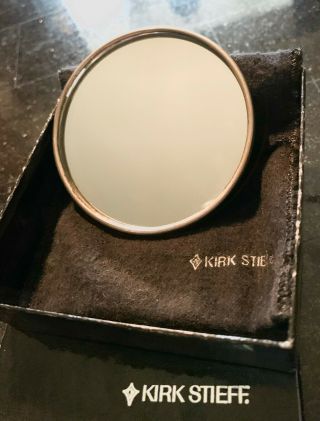 Vintage Kirk Stieff Hand Mirror - Sterling Silver