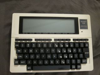 Vintage Tandy 102 Portable Computer 26 - 3803 With Case Great