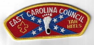 East Carolina Council Sap Tar Heels Yel Bdr.  [ga - 3354]
