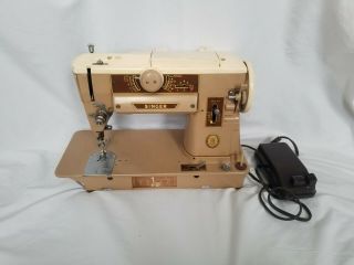 Vintage Singer 401a Sewing Machine Heavy Duty,  Pedal Heavy Duty Tlc