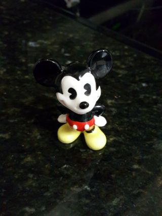 Vintage Walt Disney Productions Mickey Mouse Ceramic Figurine Porcelain Japan