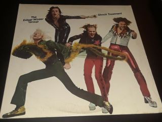 The Edgar Winter Group: Shock Treatment 1974 Cbs Records Vinyl Rick Derringer