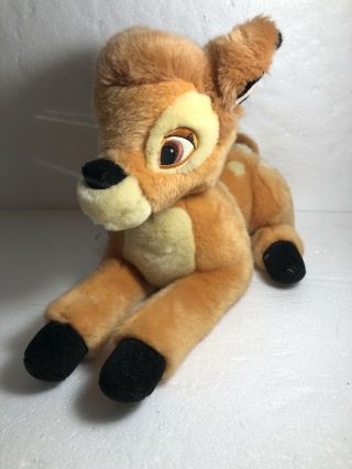 Disney Store Exclusive Bambi Plush 13 " Stuffed Animal Toy Reindeer