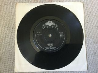T.  Rex ‎ Hot Love 1971 [bug6] 7 " Vinyl Rock