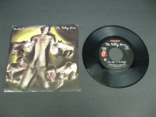 The Rolling Stones One Hit To The Body - 45 Record Vinyl Album 7 "