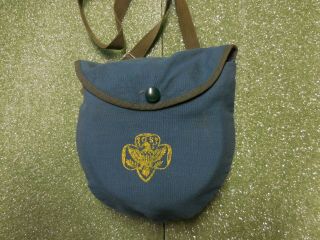 Vintage Girl Scout Mess Kit And Cover