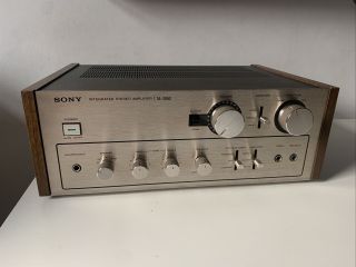 Vintage Retro Sony Ta - 2650 Integrated Stereo Amplifier Spares Repairs Amp
