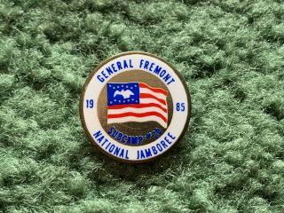 Vintage Boy Scouts Of America Bsa General Fremont 1985 National Jamboree Pin