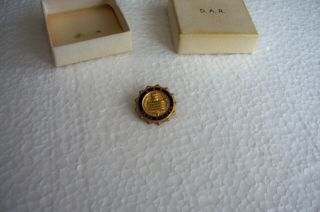 Vintage Dar Daughters Of The American Revolution Good Citizen Award Pin W.  Box