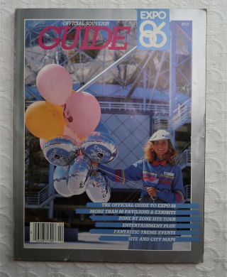 Vancouver Expo 86 Official Souvenir Guide