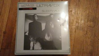 Ultravox Sleepwalk 12 " Lp Rsd Chrysalis Clear Vinyl Synth - Pop Rock
