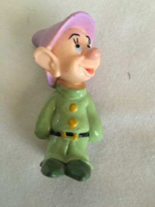 Dopey Disney Snow White Seven Dwarfs Mattel 1993 Small Figure Figurine