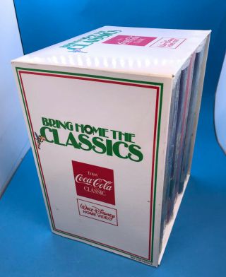 Vintage COCA COLA DISNEY VHS boxset Bring home the classics 6 pack seal 2