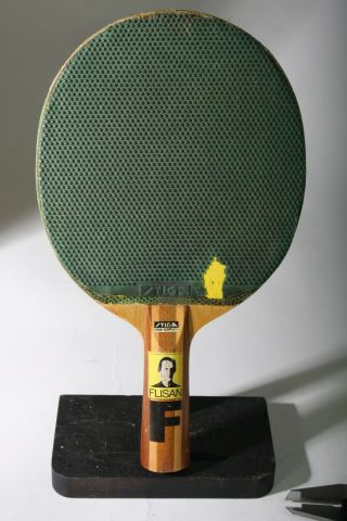 Vintage Stiga - Tage Flisberg - Table Tennis Bat - Flisan - Sweden 1960s