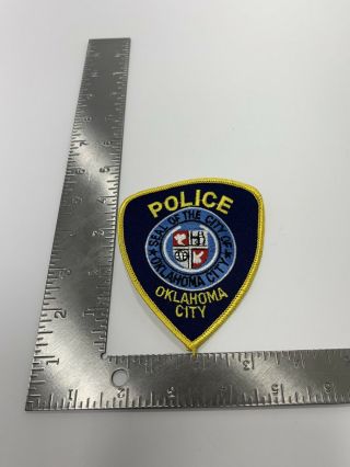 Law Enforcement Patch Police Seal Of The City Of Oklahoma City Police