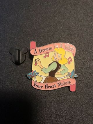 Disney Magical Musical Moments Pin 55 A Dream Is A Wish Your Heart Makes