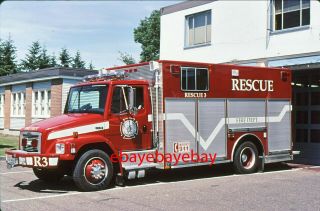 Fire Apparatus Slide,  Rescue 3,  Langley Twp / Bc,  1997 Freightliner / Anderson