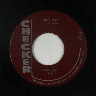 R&B Rocker/Blues 45 - Bo Diddley - Bo Diddley/I ' m A Man - Checker - mp3 2