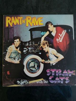 Stray Cats Rant And Rave Lp Brian Setzer Rockabilly Classic Rock