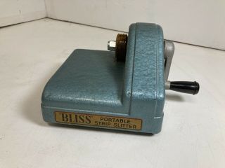 Vintage Bliss Portable Strip Slitter Cloth Cutter Fraser Mfg.  Usa Rug Hooking