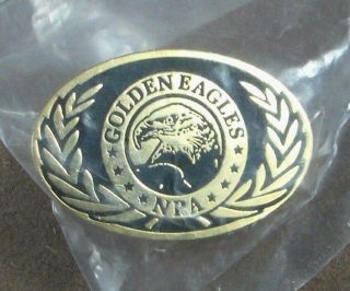 Nra National Rifle Association Golden Eagles Hat Or Lapel Pin