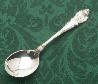 Sir Christopher By Wallace Sterling Silver Individual Cream/ Round Soup Spoons