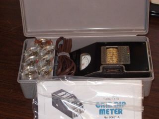 Vintage James Millen Grid - Dip Meter With Case & All Coils