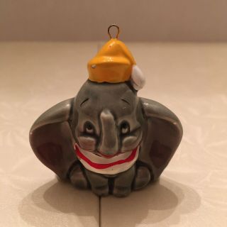 Vintage Disney Dumbo Elephant Porcelain Ornament Figurine