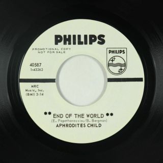 Psych 45 - Aphrodites Child - End Of The World - Philips - Vg,  Mp3