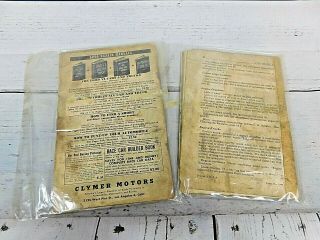 1929 Ford Model A car INSTRUCTION BOOK Owners Manuals Vintage WOW 2