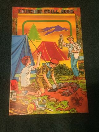 Camping Skill Book,  Bsa,  W/ The Troop Leader 
