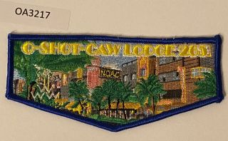 Boy Scout Oa 265 O - Shot - Caw Lodge Noac Flap