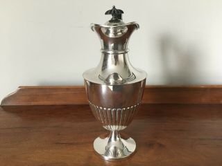 Art Deco EPNS claret / wine jug / water ewer - 10 