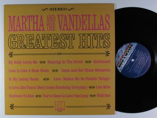 Martha & The Vandellas Greatest Hits Motown Lp Vg,