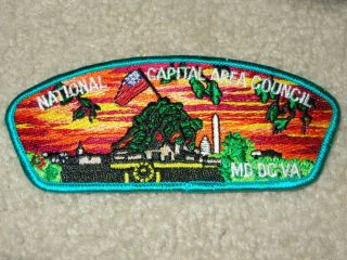 Boy Scout National Capital Area Council Strip 18 Marine Corps Iwo Jima Csp Patch