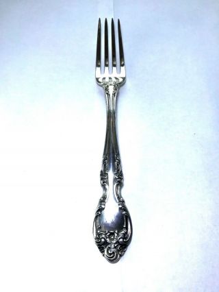 Melrose Gorham Sterling Silver Flatware 7 - 1/8 " Fork 63.  Grams